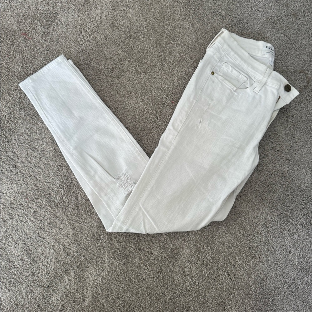Frame Le Skinny de Jeanne Crop